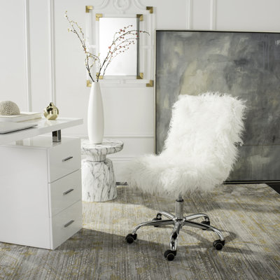 Tainoki white office chair Clearance